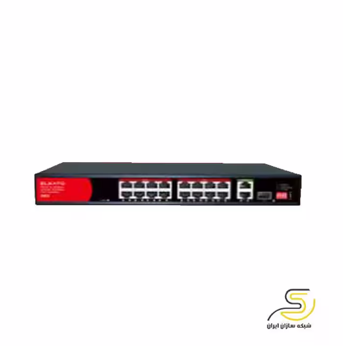 سوئیچ شبکه 16 پورت PoE الکاتو مدل EL-1SB1621GP-250W V2