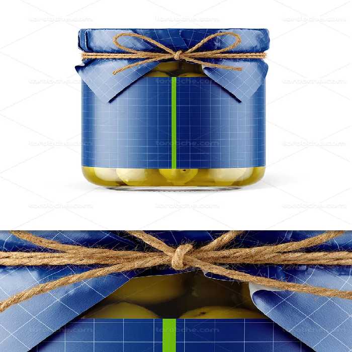 موکاپ بسته بندی زیتون با کیفیت | گرافیک با طعم تربچه