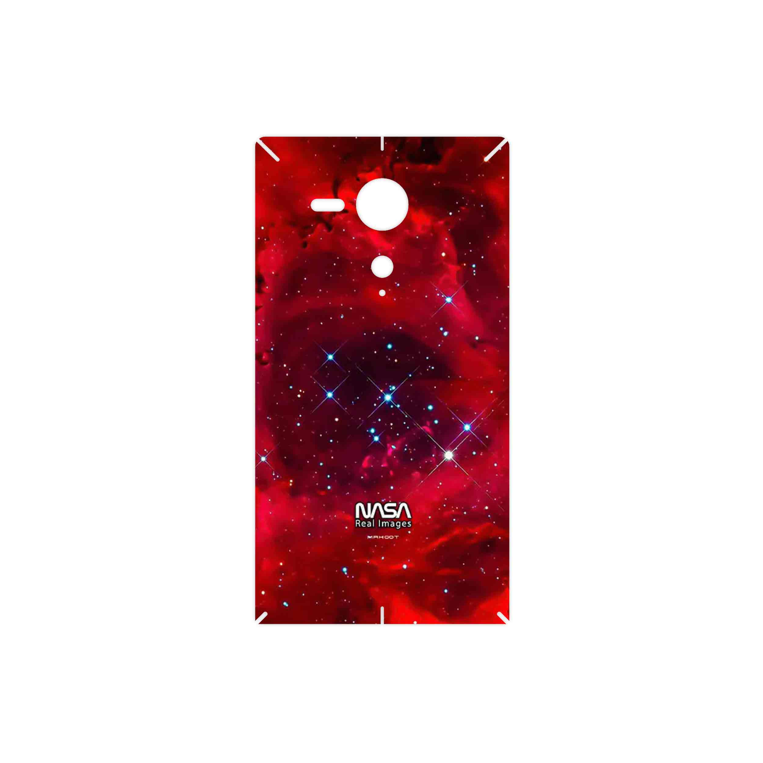 برچسب پوششی ماهوت مدل Universe b NASA 10 مناسب برای گوشی موبایل سونی Xperia SP