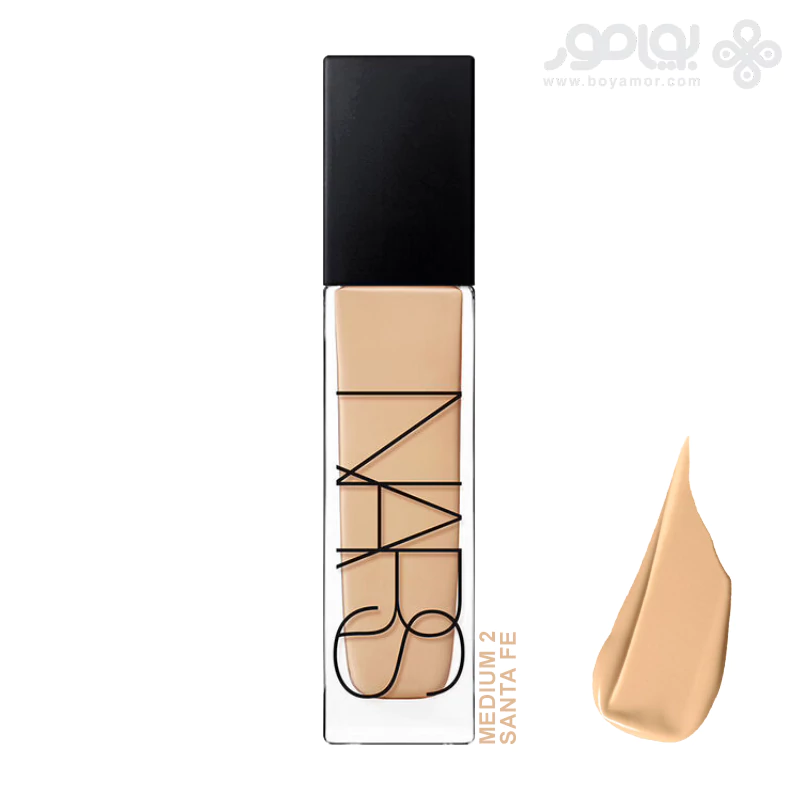 کرم پودر نارس مدل نچرال رادیانت شماره MEDIUM 2 رنگ SANTA FE