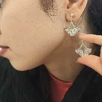 نیمست نقره طرح لاله