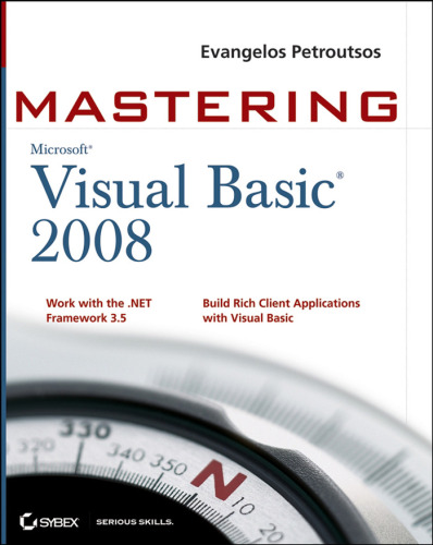 خرید و دانلود نسخه کامل کتاب Mastering Microsoft Visual Basic 2008