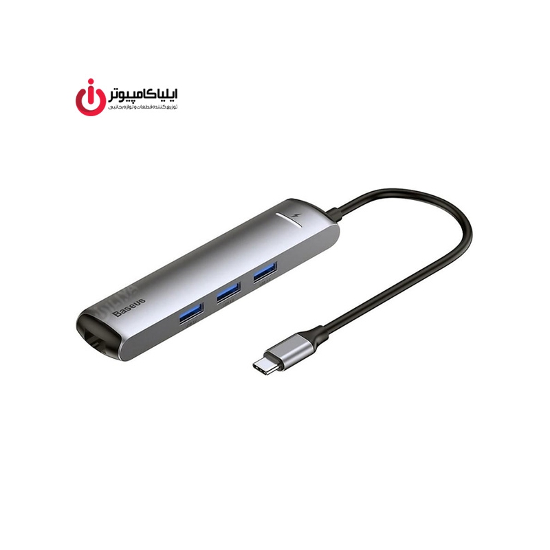 هاب USB 3 شش پورت بیسوس مدل CAHUB-J0G