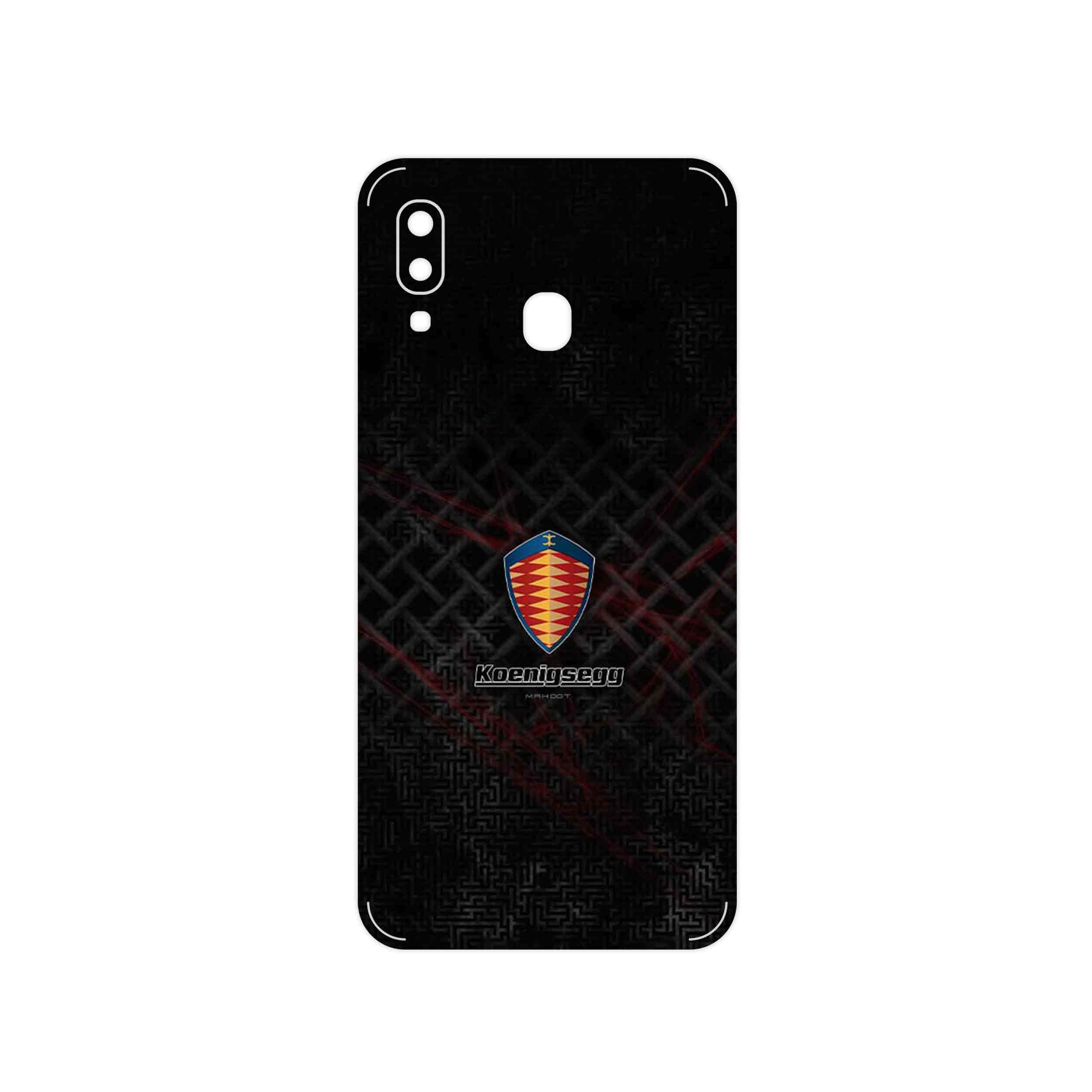 برچسب پوششی ماهوت مدل Koenigsegg Automotive AB مناسب برای گوشی موبایل سامسونگ Galaxy A20