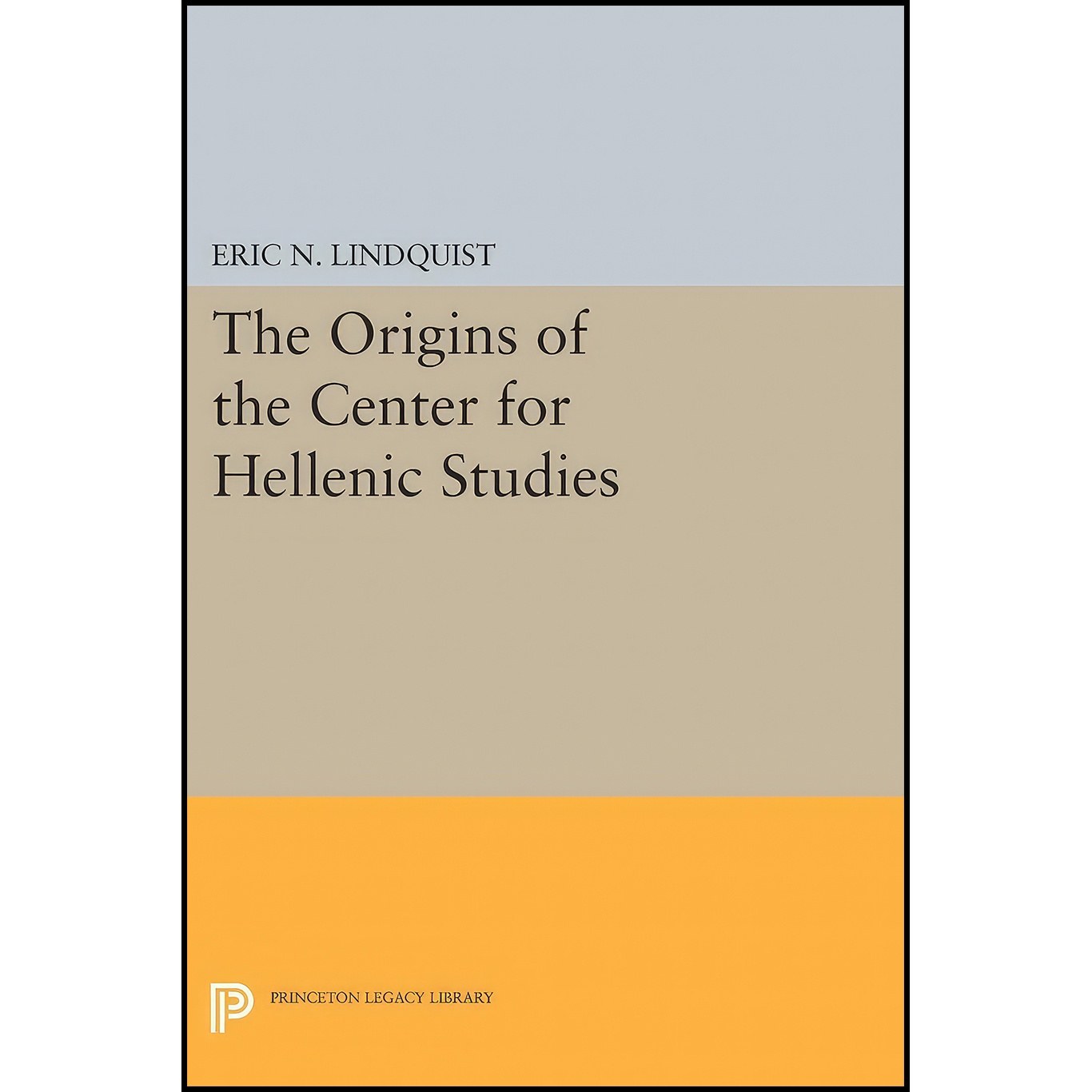 کتاب زبان اصلی The Origins of the Center for Hellenic Studies 