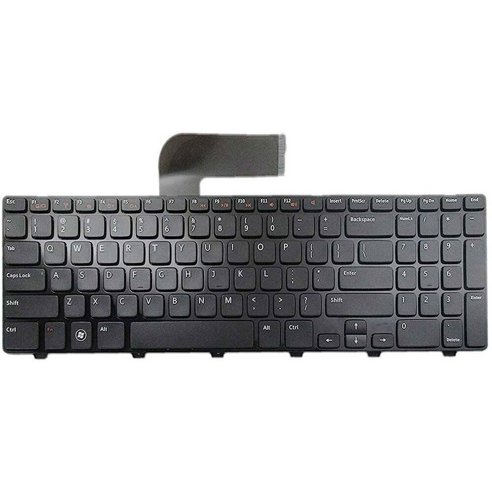 کیبورد لپ تاپ دل DELL N5110 بدون فریم مشکی