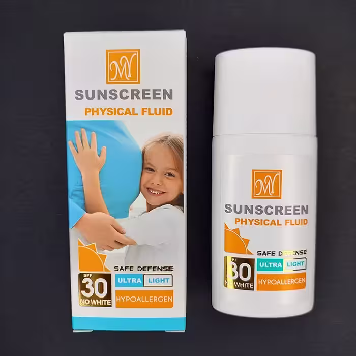 فلوئید ضدآفتاب فیزیکال سیف دیفنس SPF 30 مای 50میل 91021
