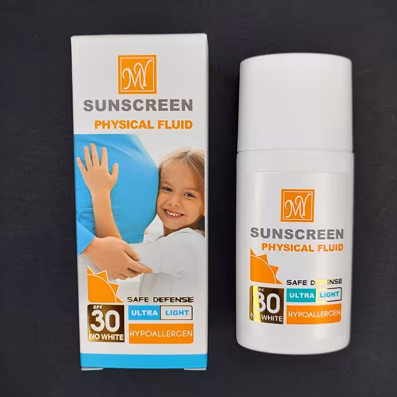 فلوئید ضدآفتاب فیزیکال سیف دیفنس SPF 30 مای 50میل 91021
