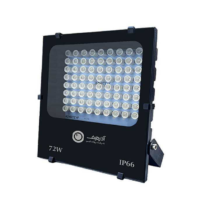 پروژکتور RGB پاور 72 وات آذر طیف کد FP72W-RGB