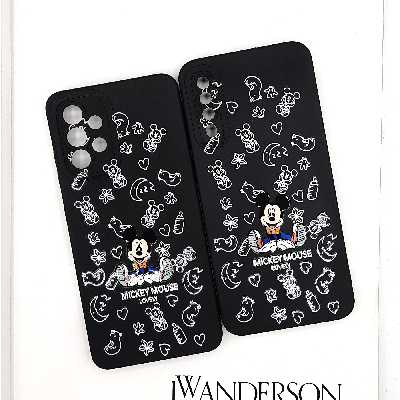  کاور مدل میکی بلک مناسب برای گوشی موبایل سامسونگ Galaxy A13 4G