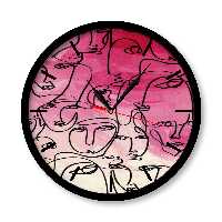 ساعت‌های دیواری راویتا طرح مینیمال چهره 2248