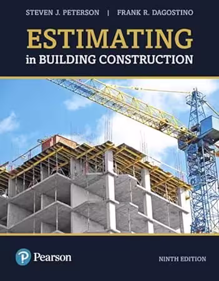 خرید و دانلود نسخه کامل کتاب Estimating in Building Construction (What's New in Trades &amp; Technology) (9th Edition) - Pdf
