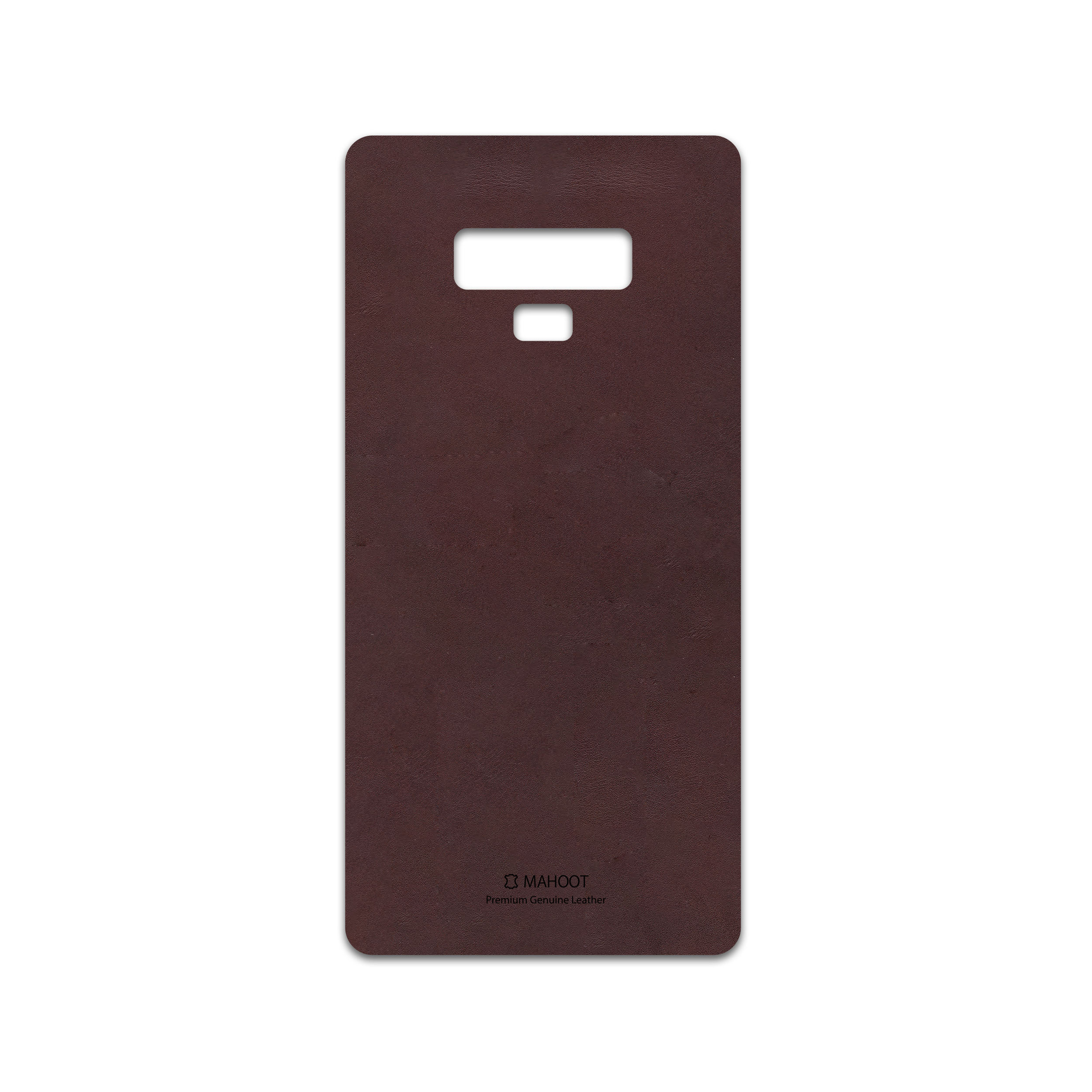 برچسب پوششی ماهوت مدل Matte-Dark-Brown-Leather مناسب برای گوشی موبایل سامسونگ Galaxy Note 9