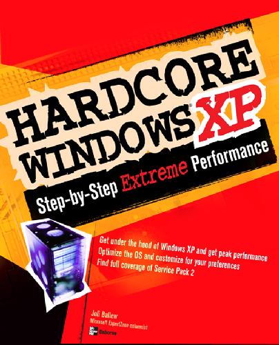 خرید و دانلود نسخه کامل کتاب Hardcore Windows XP