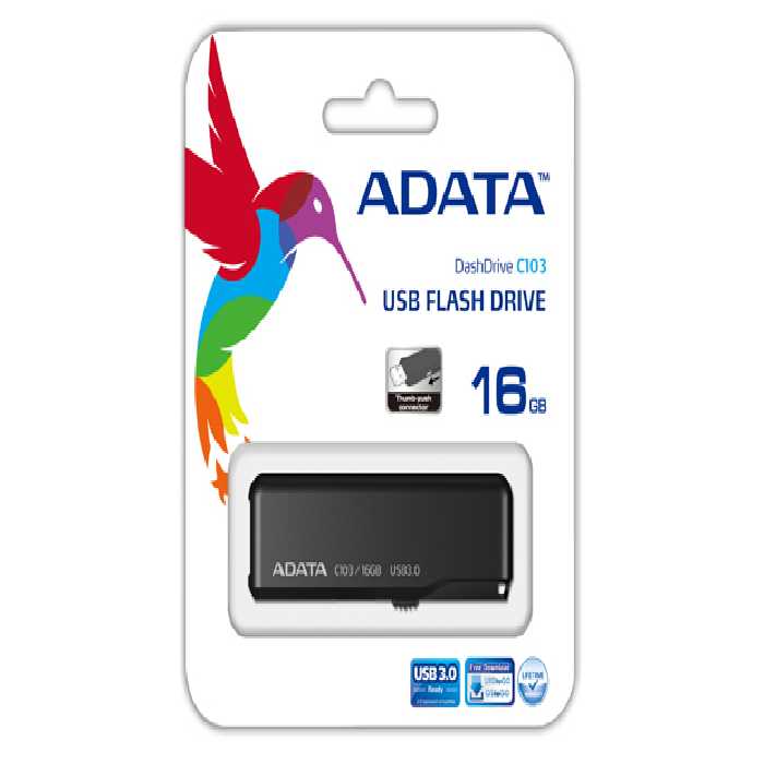 فلش مموری ای دیتا با ظرفیت  16 گیگابایت