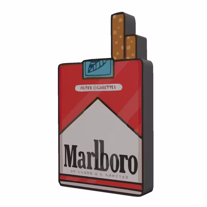 استیکر طرح Marlboro