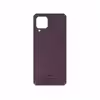 برچسب پوششی ماهوت مدل Purple-Leather مناسب برای گوشی موبایل سامسونگ Galaxy M32