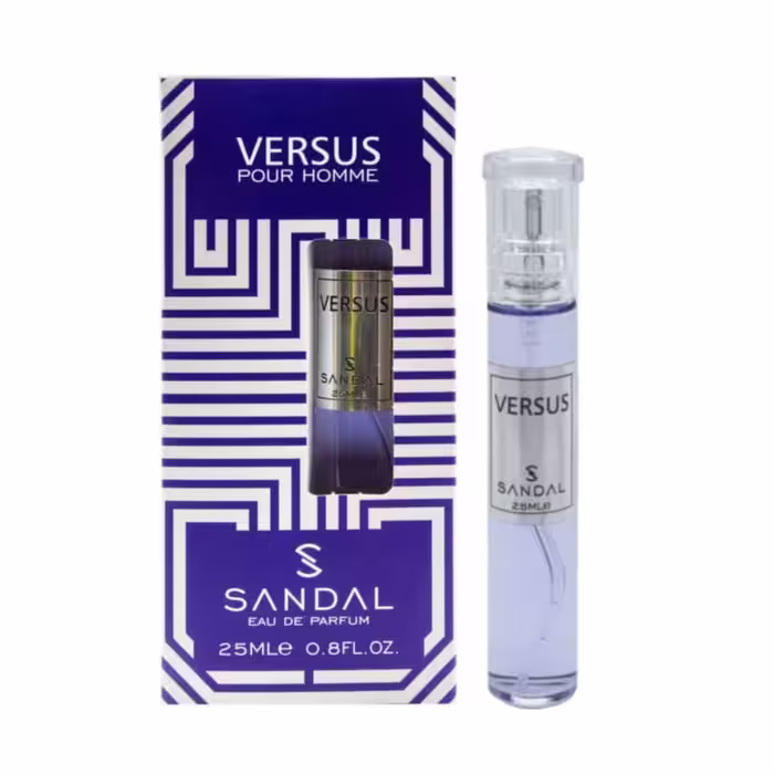 عطر جیبی مردانه سندل مدل ورسوز حجم 25 میلی لیتر
