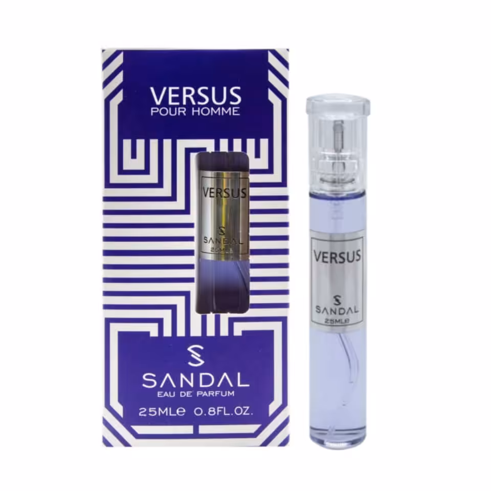 عطر جیبی مردانه سندل مدل ورسوز حجم 25 میلی لیتر
