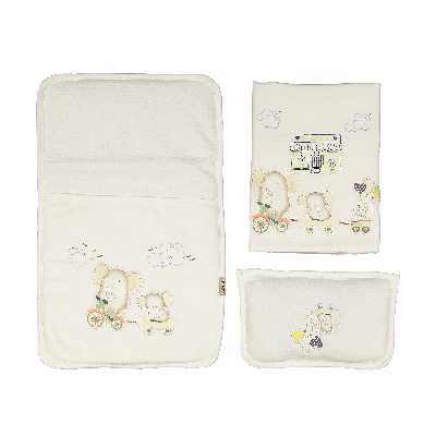 سرویس خواب 3 تکه نوزاد بیبی لایک مدل فیل