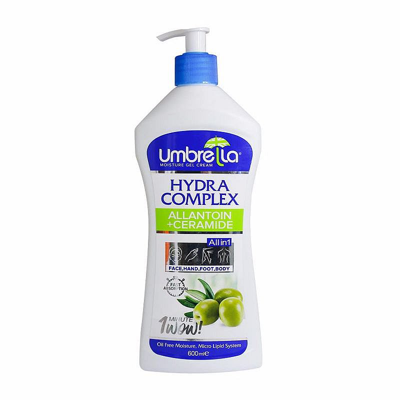 قیمت خرید اینترنتی ژل کرم آبرسان پمپی زیتون آمبرلا 600 میل | فارموکسین