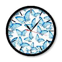 ساعت دیواری راویتا طرح پروانه مدل 1045