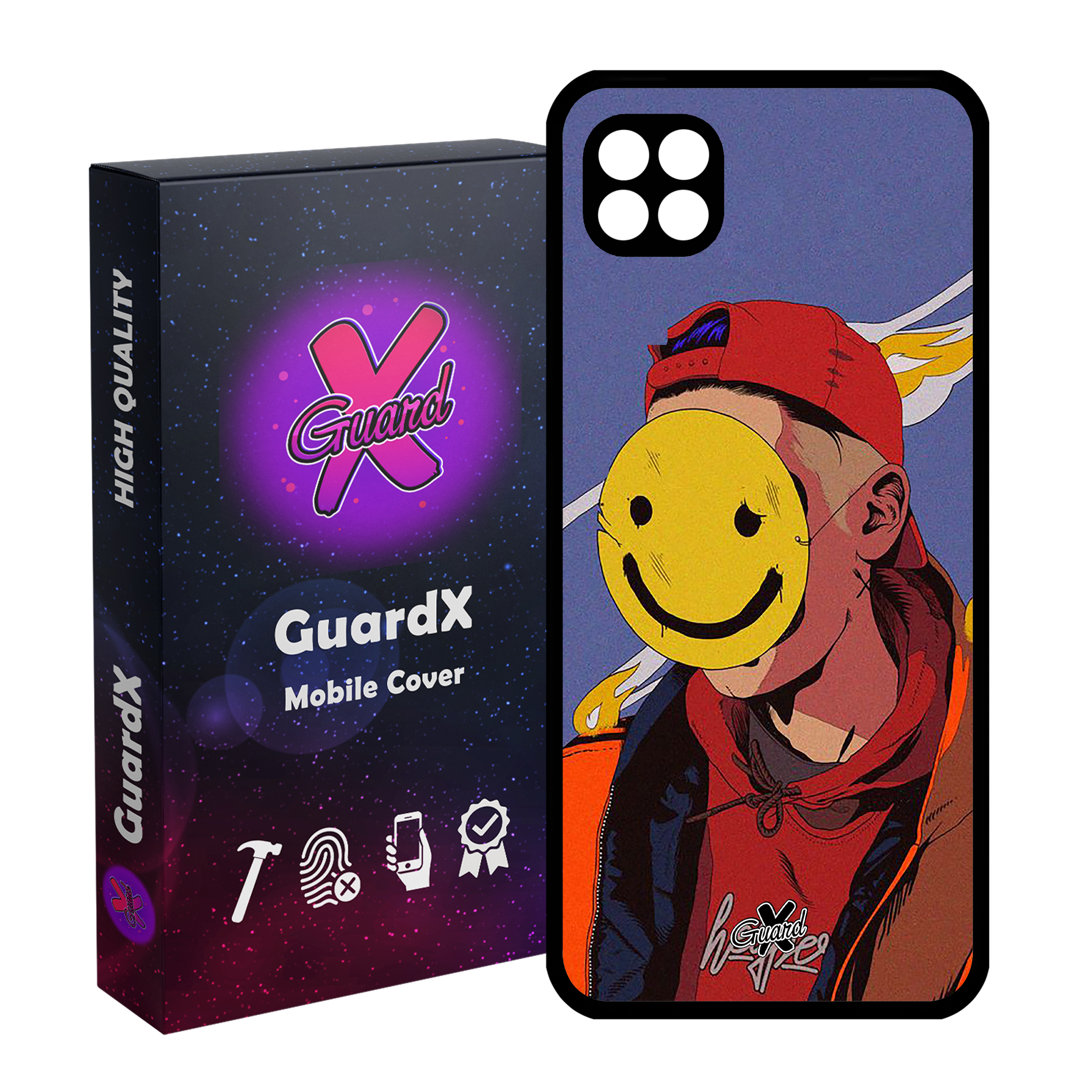 کاور گارد ایکس طرح Girl مدل Glass10342 مناسب برای گوشی موبایل سامسونگ Galaxy A22 5G