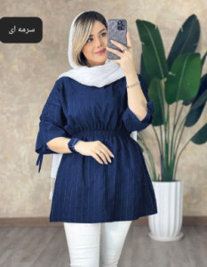 مانتو اسپرت زنانه نخی پلوتی مدل پرنسا