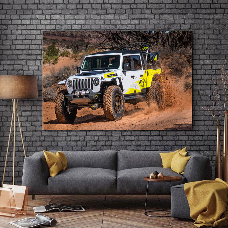 تابلو شاسی طرح ماشین مدل جیپ کد 390