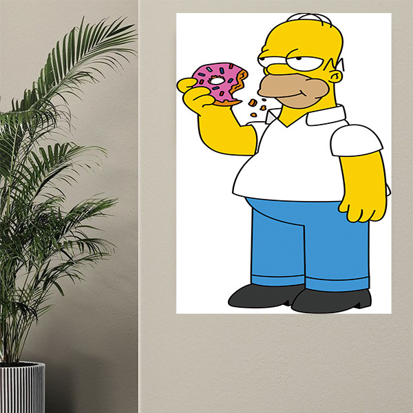 تابلو شاسی مدل سیمپ سان کد 1 | دنیای قاب