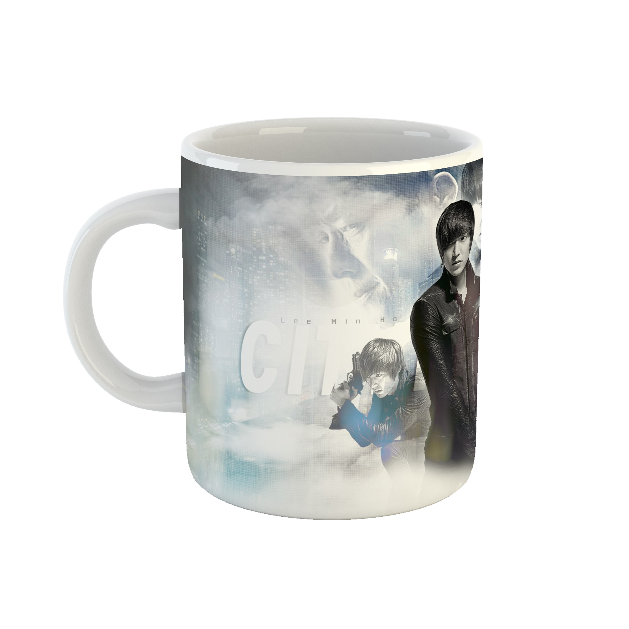 ماگ طرح city hunter مدل سریال