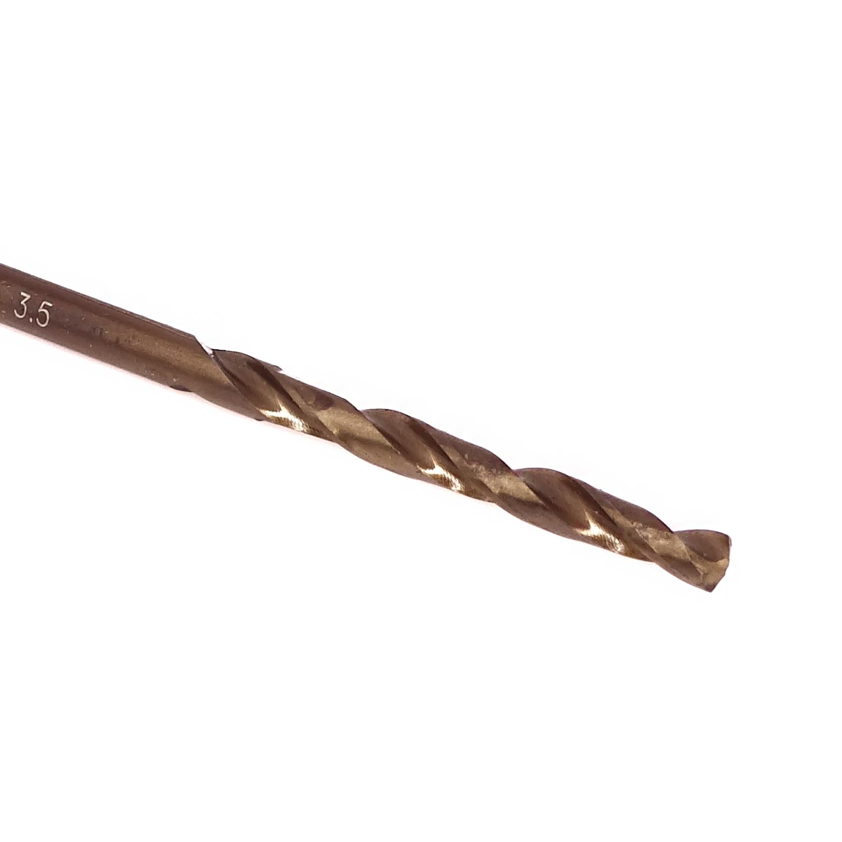 مته فلز کبالت لاسوس مدل MMA-KLAS-S3.5 سایز 3.5 میلی متر مجموعه 3 عددی