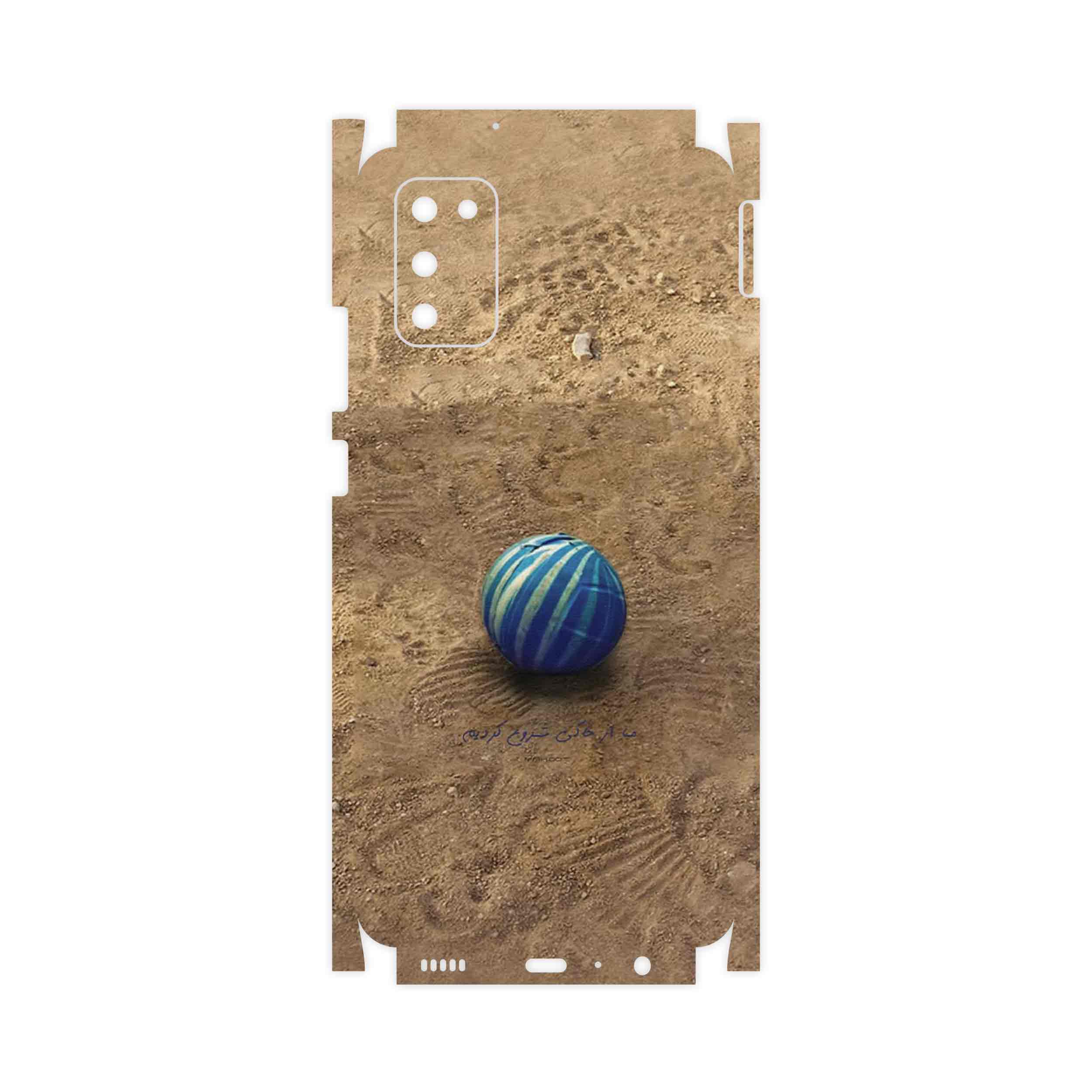برچسب پوششی ماهوت مدل Ball Nostalgia-FullSkin مناسب برای گوشی موبایل سامسونگ Galaxy A02S