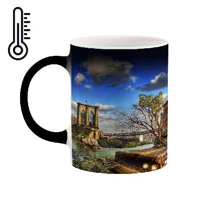 ماگ حرارتی کاکتی طرح فانتزی مدل mgh12394