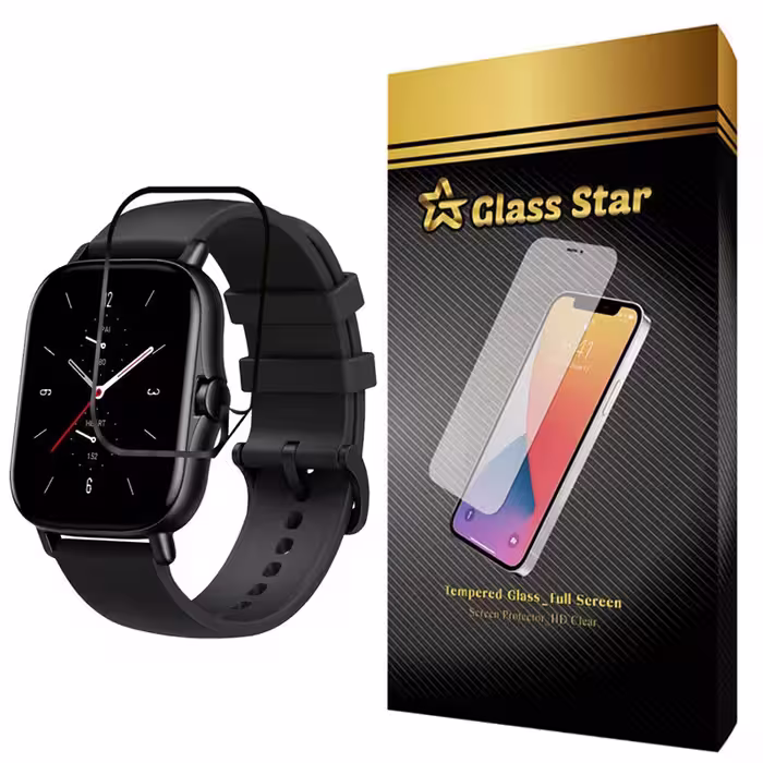 محافظ صفحه نمایش گلس استار مدل PMGA-Glass مناسب برای ساعت هوشمند شیائومی Amazfit GTS 2e | کالا برتری