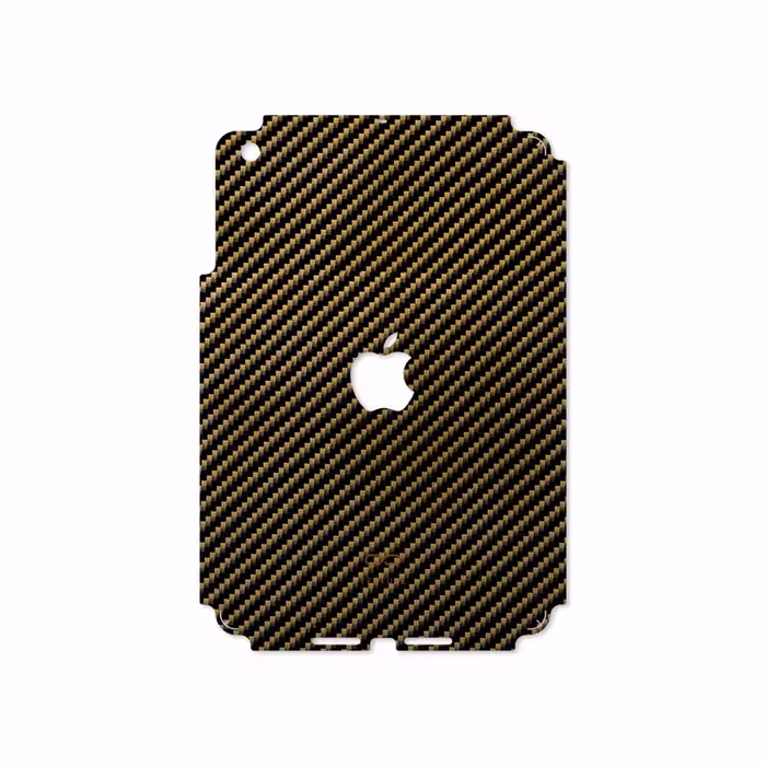 برچسب پوششی ماهوت مدل Glossy-Brown-Fiber مناسب برای تبلت اپل iPad mini 2012 A1455