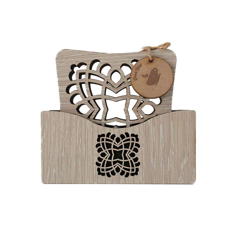 زیر لیوانی طرح ماندالا مدل MK002F بسته 6 عددی