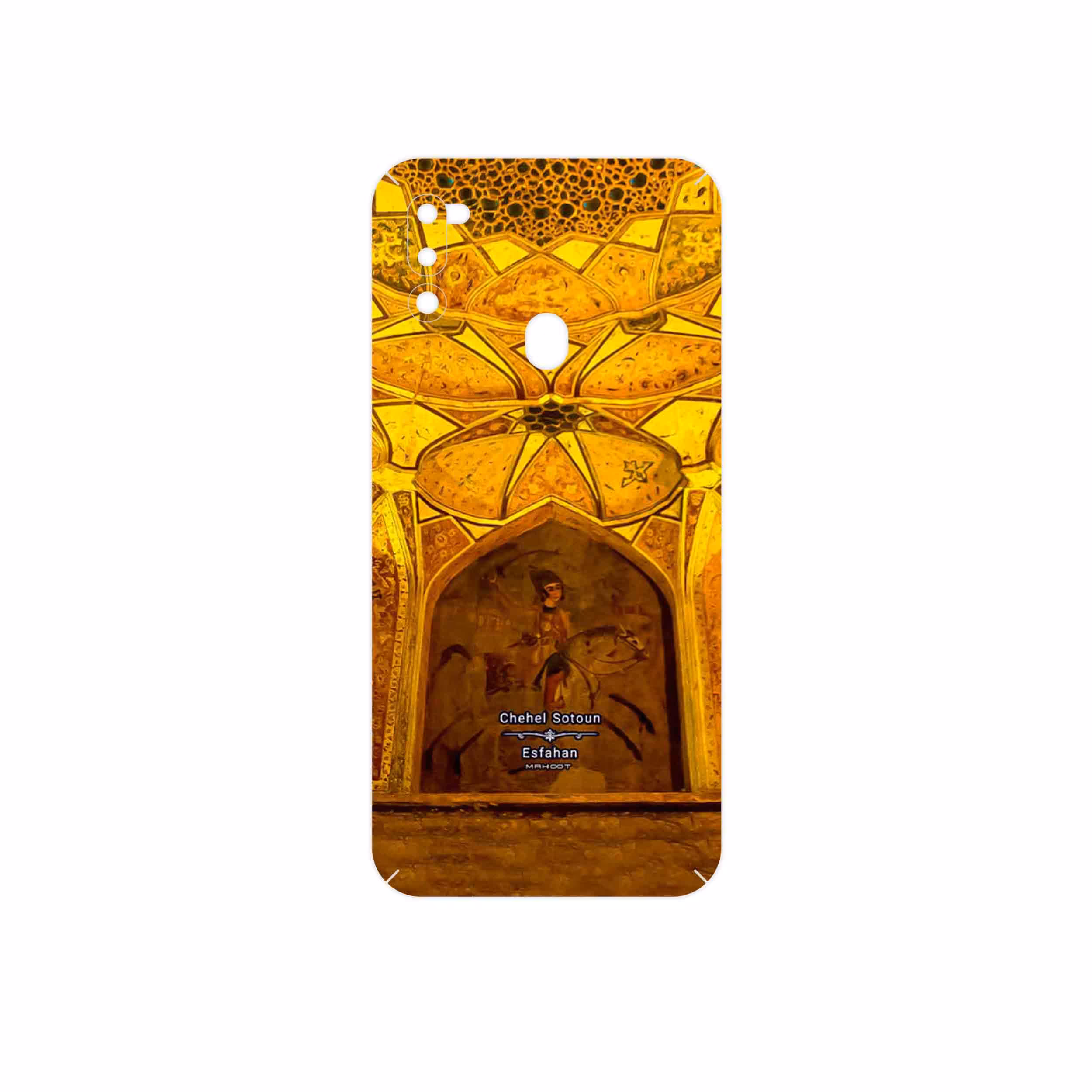 برچسب پوششی ماهوت مدل Chehel Sotoun Palace مناسب برای گوشی موبایل سامسونگ Galaxy M21 (2021) Edition