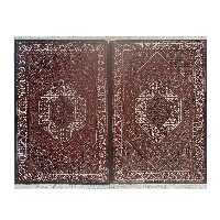 فرش دستبافت دو متری مدل بیجار کد 1607یک جفت