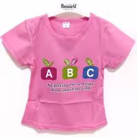 تی شرت دخترانه abc