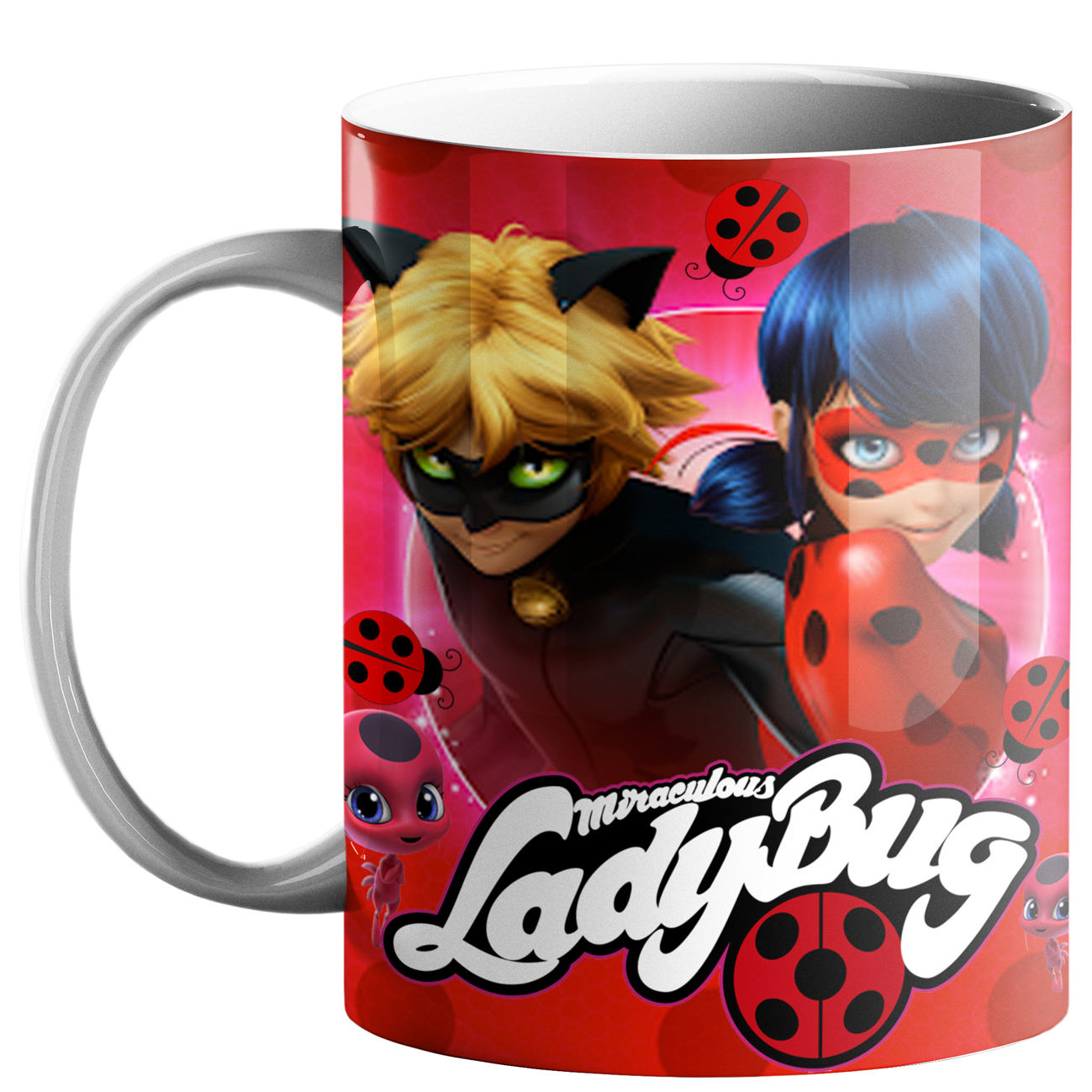 ماگ طرح دختر کفشدوزکی کد k200