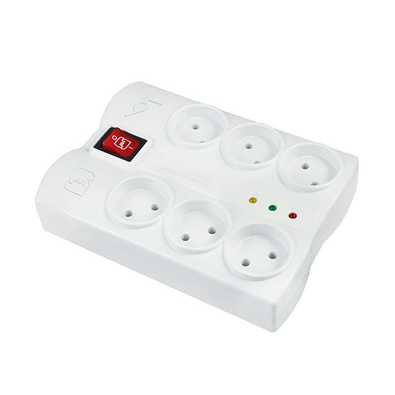 محافظ برق 6 راهی صوت و تصویر کاوه بدون کابل