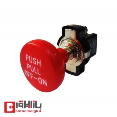 کلید پوش پول 2 پایه قارچی