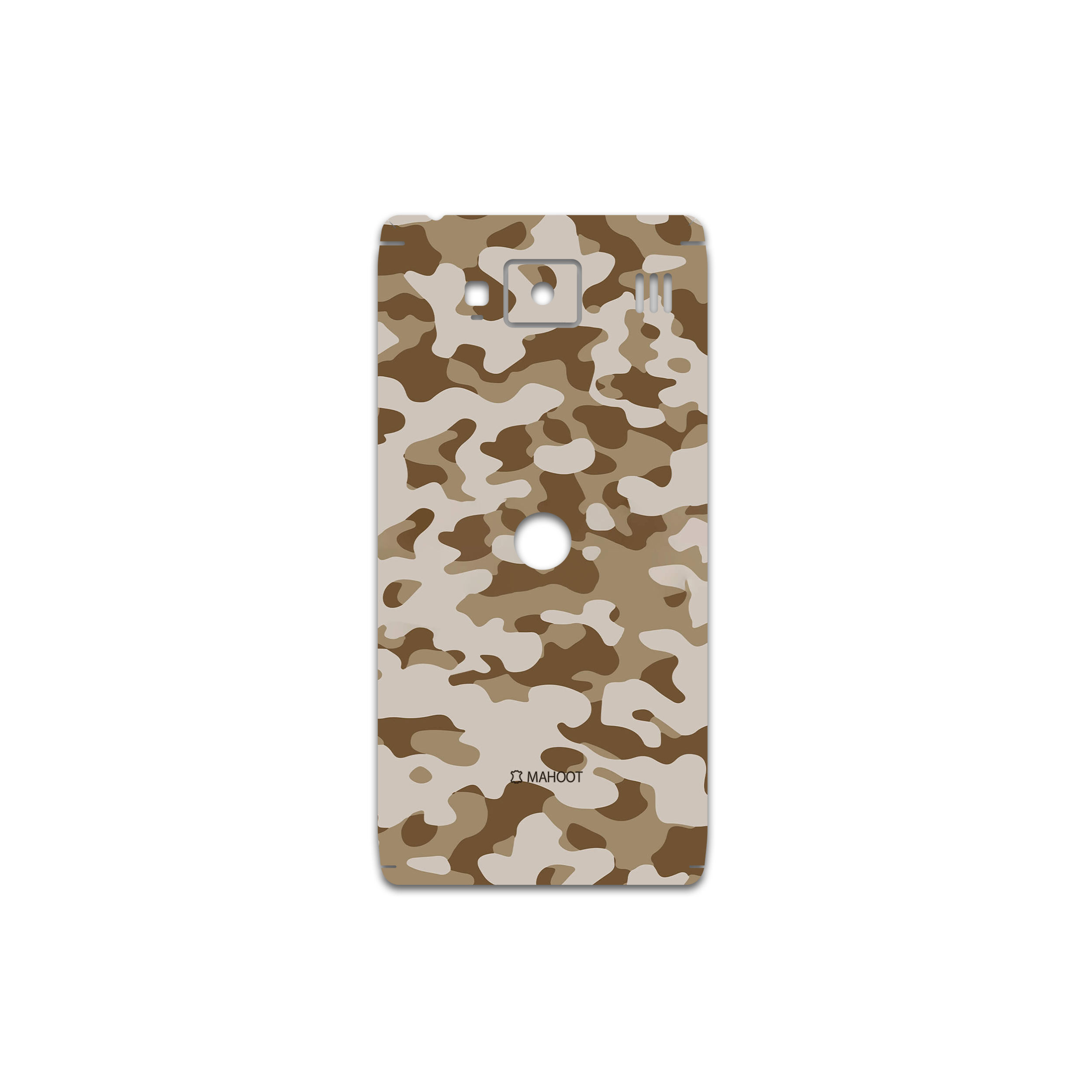 برچسب پوششی ماهوت مدل Army-Desert مناسب برای گوشی موبایل موتورولا droid razr hd