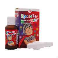 قطره آهن لیپوزوفر مولتی بی اس کی 30 میلی لیتری