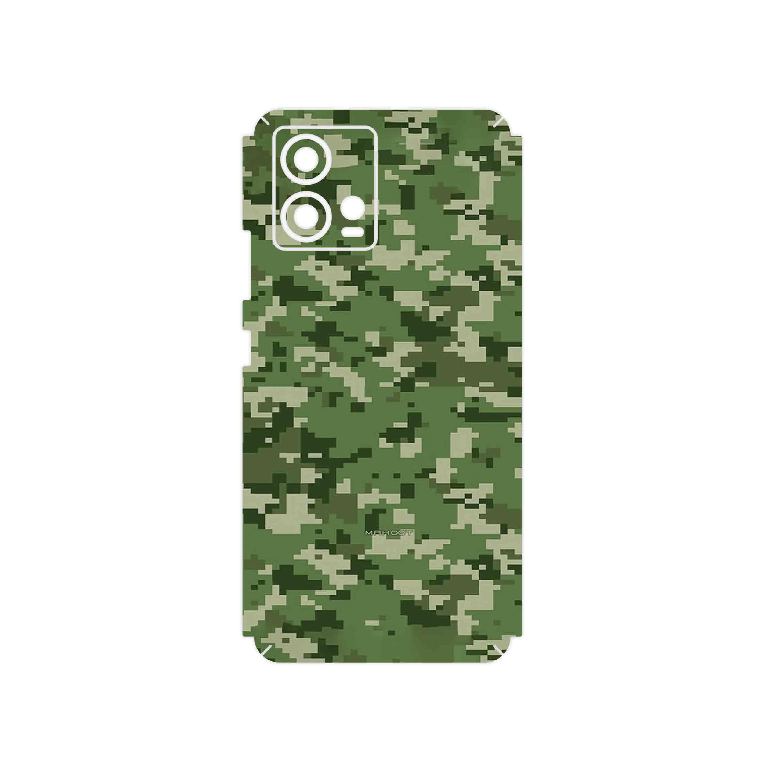 برچسب پوششی ماهوت مدل Army_Green_Pixel مناسب برای گوشی موبایل موتورولا Edge 30 Fusion