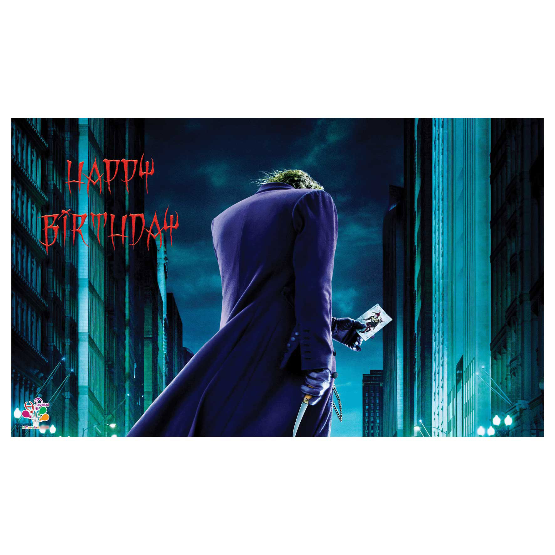  بنر تولد طرح جوکر کد 130