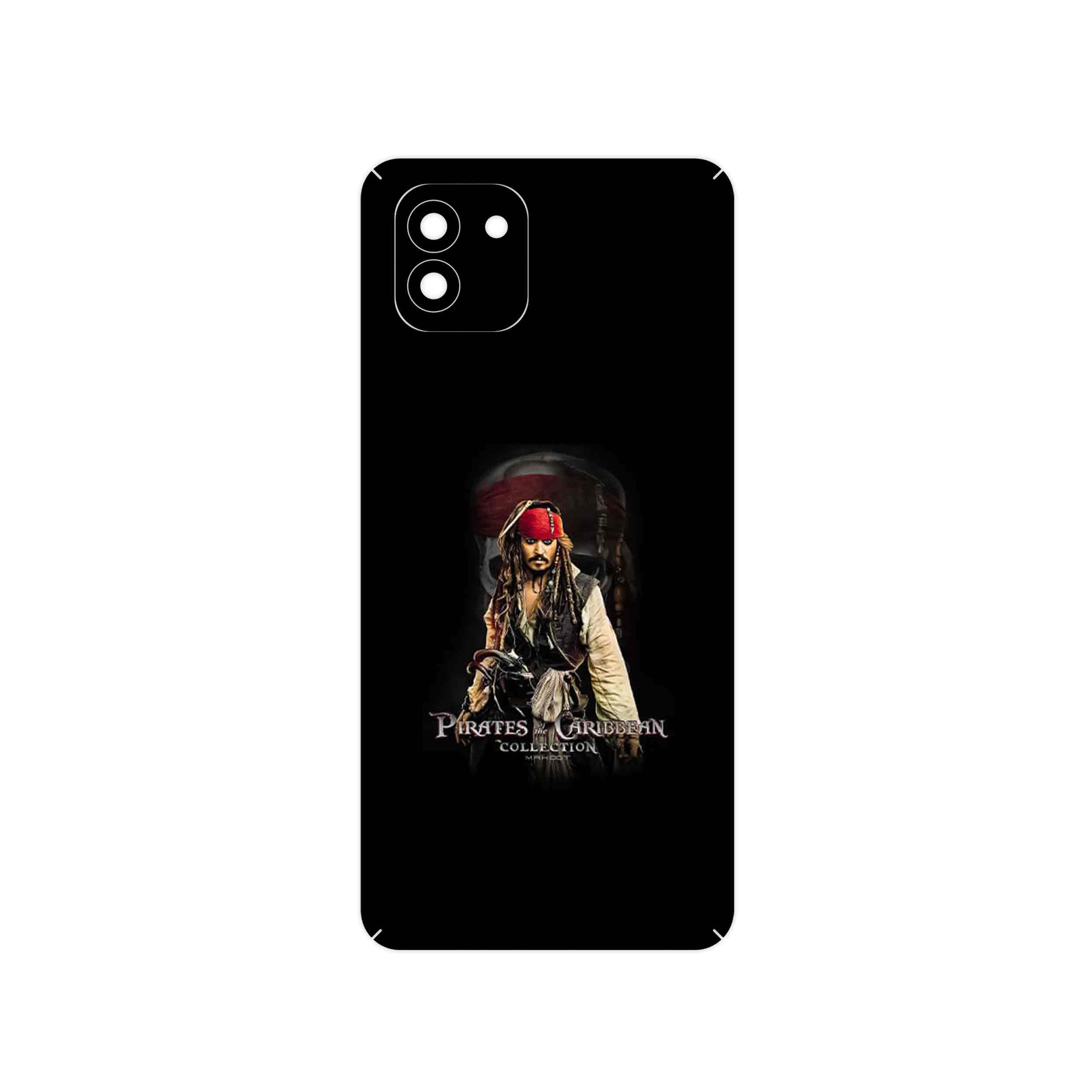 برچسب پوششی ماهوت مدل PIRATES OF THE CARIBBEAN مناسب برای گوشی موبایل سامسونگ Galaxy A03