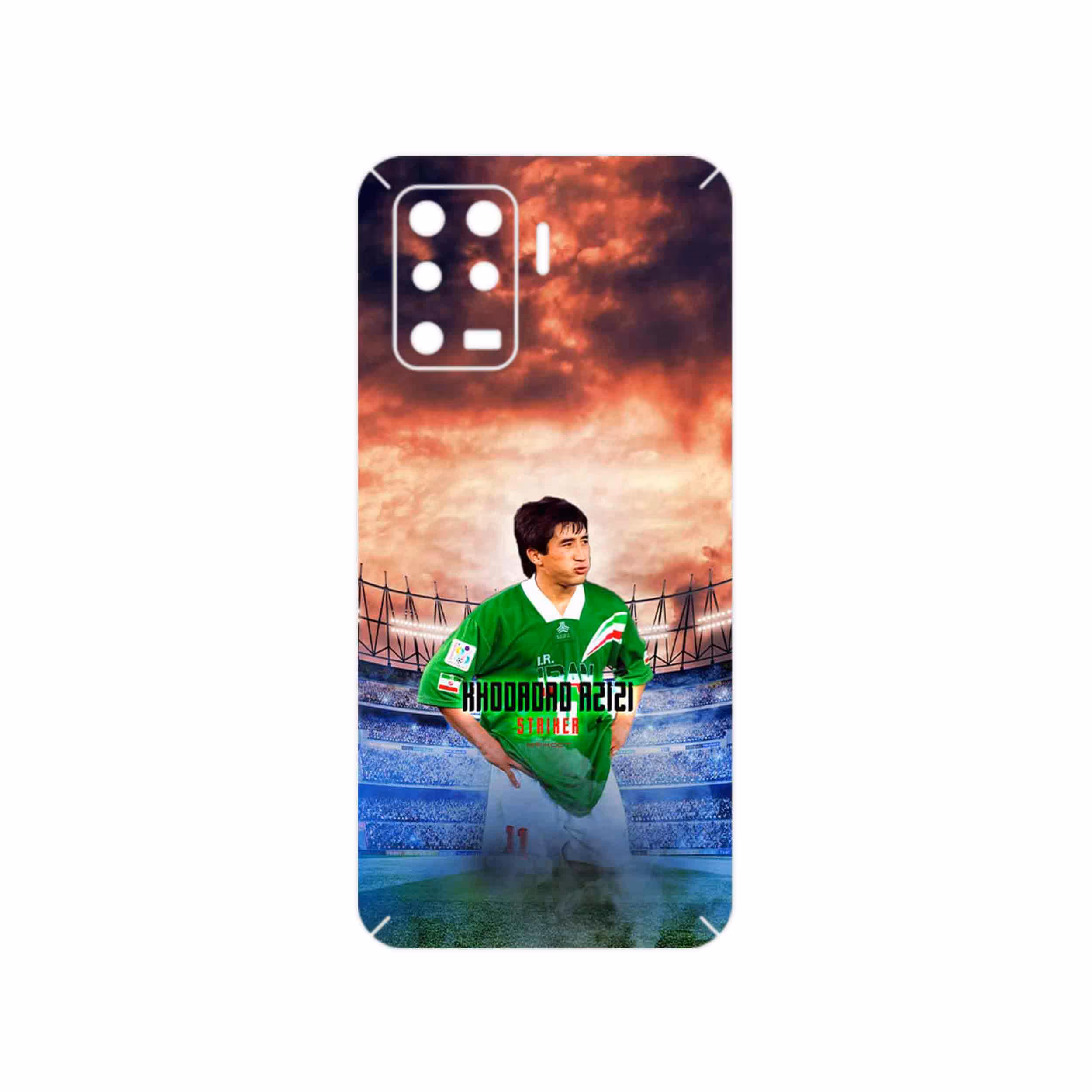 برچسب پوششی ماهوت مدل Khodadad Azizi مناسب برای گوشی موبایل اپو A94 4G