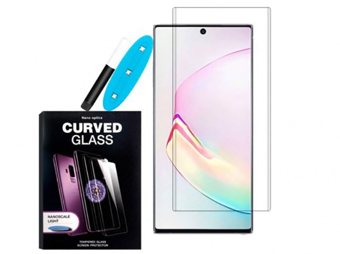 محافظ صفحه نمایش شیشه ای یو وی سامسونگ UV Nano Glass Samsung Galaxy Note 10